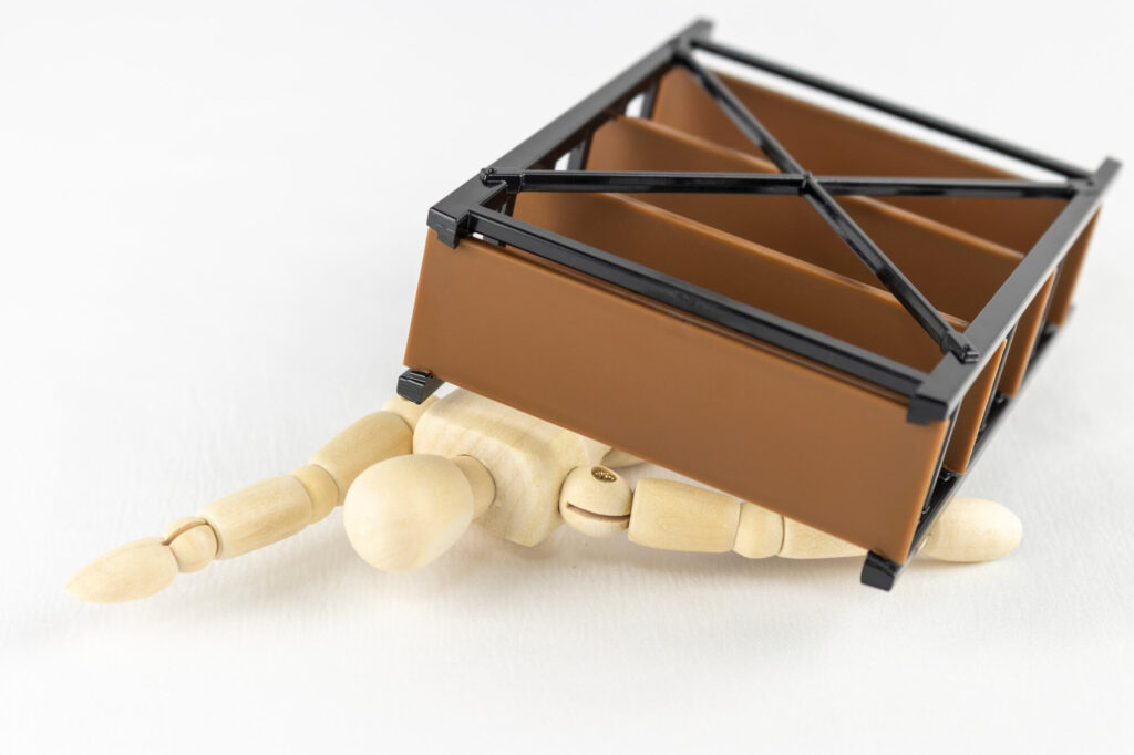 地震による家具の転落